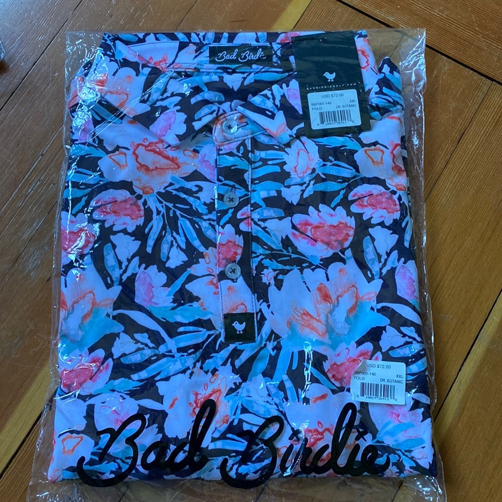 Bad Birdie golf polo